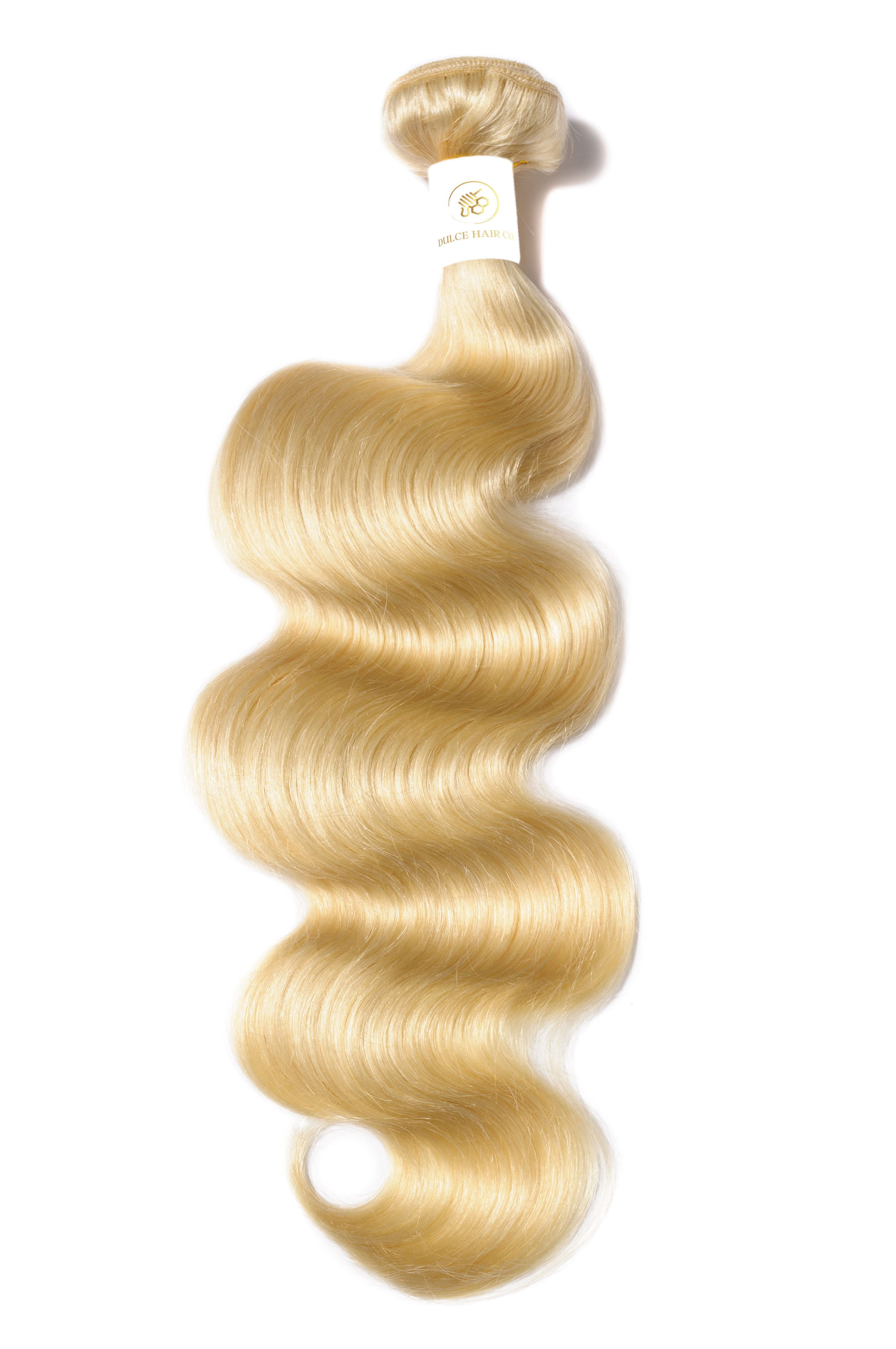 wavy blonde hair extensions bundle